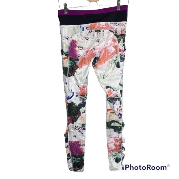 Lululemon Speed Tight III *All Full-On Luxtreme Pigment Wave Multi / Regal Plum - Picture 5 of 12